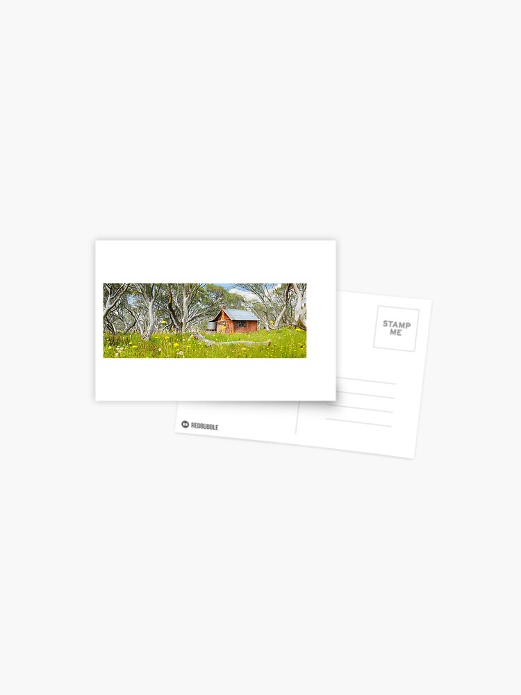 Thumbnail 1 of 2, Postcard, JB Plain Hut, Mt Hotham, Victoria, Australia designed and sold by Chockstone.