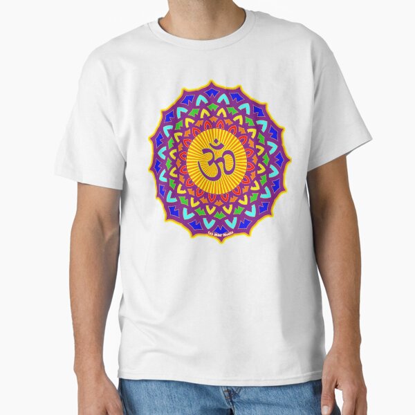 Item preview, 7th Chakra Mandala Yoga Om designed and sold by mindofpeace.