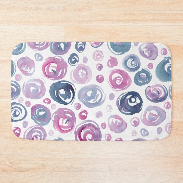 Item preview, Floral Pattern #7 | Navy and Blush designed and sold by RebeccaFlaherty.