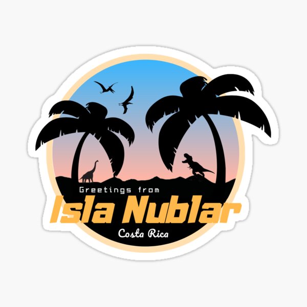 Item preview, Greetings From Isla Nublar designed and sold by aszat.