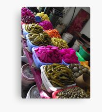 Food Market in Hebron - The West Bank Leinwanddruck