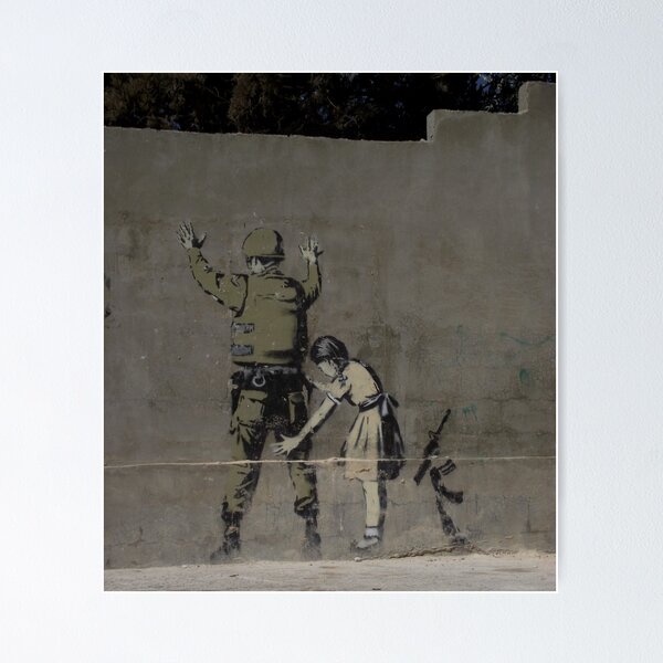 Item preview, Banksy - The West Bank designed and sold by Shannon Friel.