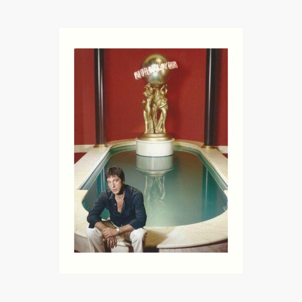 Scarface - The World is Yours Art Print