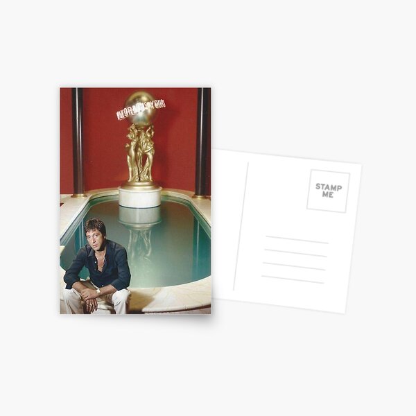 Scarface - The World is Yours Postcard