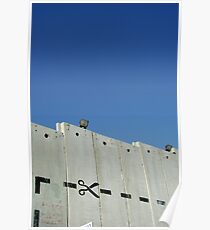 Graffiti - The West Bank Separation Wall, Palestine Poster