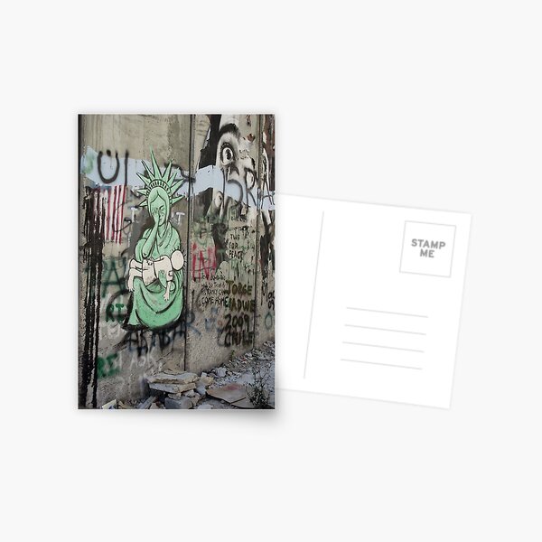 Item preview, Graffiti - The West Bank Separation Wall, Palestine designed and sold by Shannon Friel.