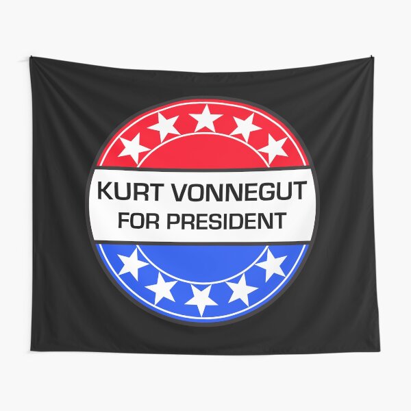Kurt Vonnegut For President Tapestry