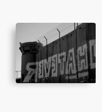 Graffiti - The West Bank Separation Wall, Palestine Leinwanddruck