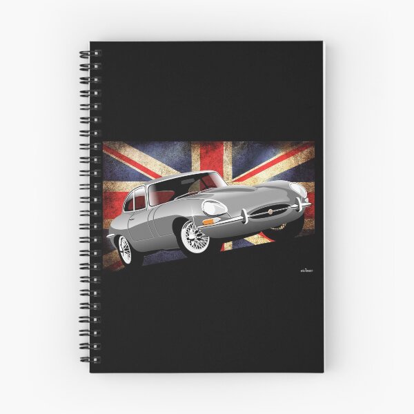 Item preview, E-type series 1 coupe - silver designed and sold by car2oonz.