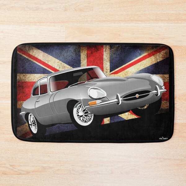 Item preview, E-type series 1 coupe - silver designed and sold by car2oonz.