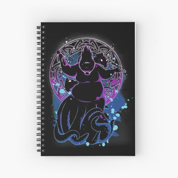 Disney The Little Mermaid Ariel Shell Spiral Notebook by Guy Hilda - Pixels