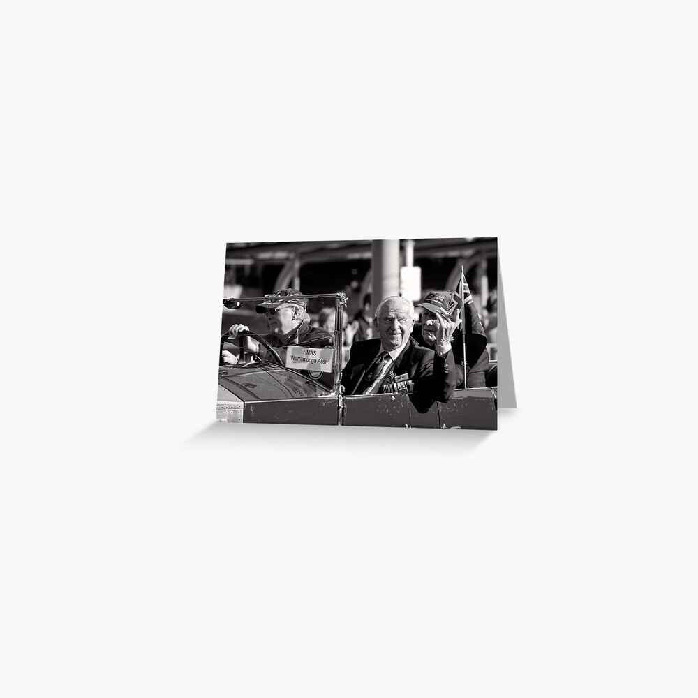 Melbourne ANZAC day parade 2013 - 01 Greeting Card
