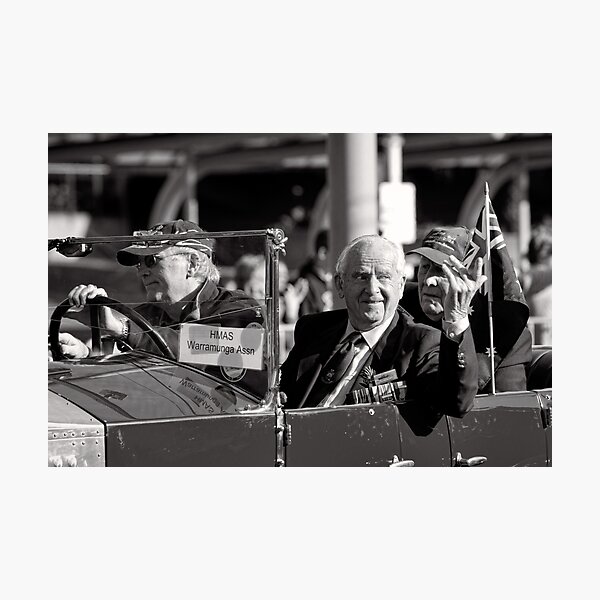 Melbourne ANZAC day parade 2013 - 01 Photographic Print