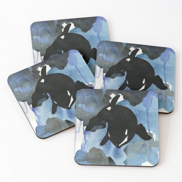 Item preview, Watercolor Orca designed and sold by Niina  Niskanen.