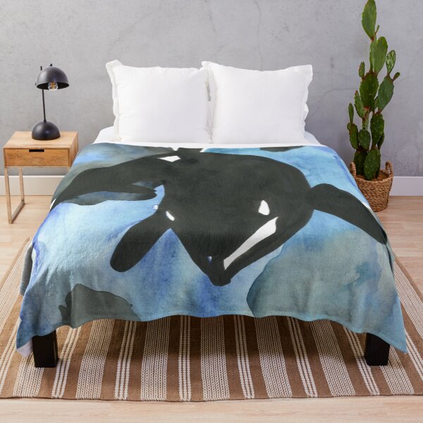 Artikelvorschau, Aquarell Orca entworfen und verkauft von Niina  Niskanen.