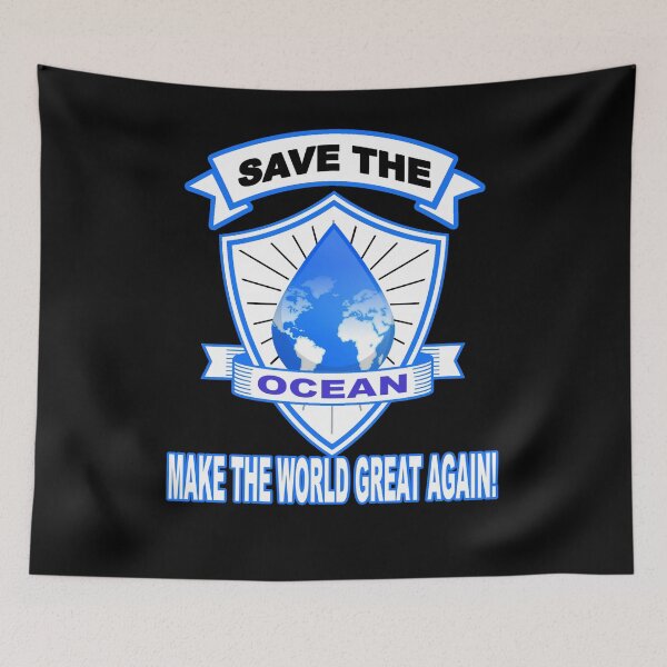 Item preview, Environmental protection design, seas, save the ocean designed and sold by shurikaner.
