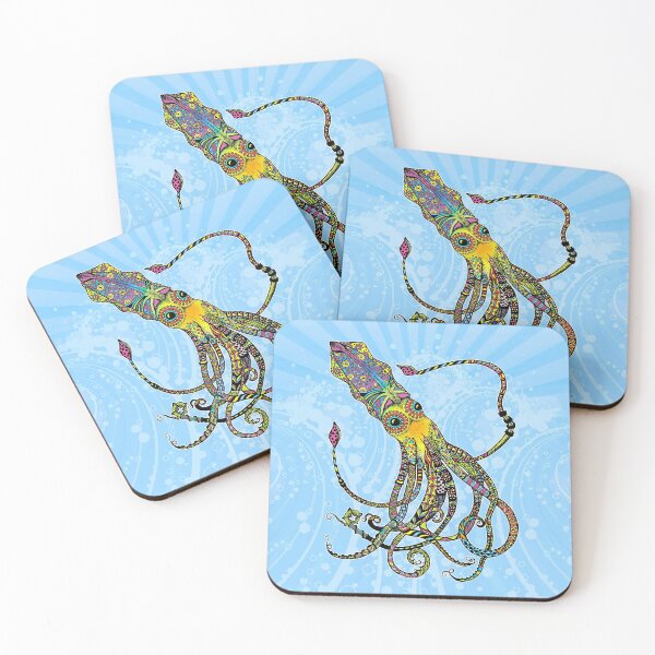Item preview, Electric Squid designed and sold by Tammy Wetzel.