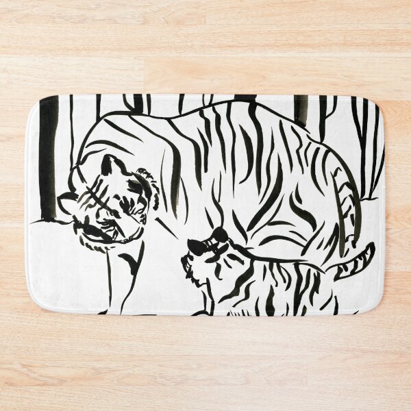 Item preview, Tiger Family  designed and sold by Niina  Niskanen.