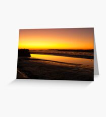 Irish Sundown - Tralee, County Kerry, Eire Greeting Card