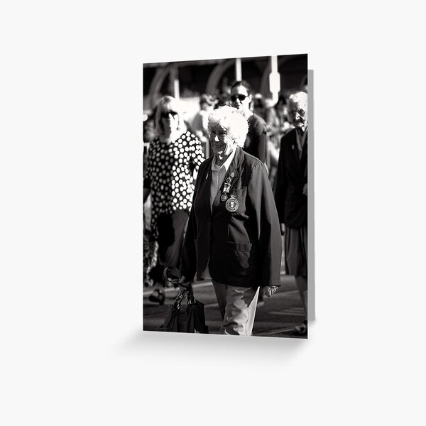 Melbourne ANZAC day parade 2013 - 10 Greeting Card