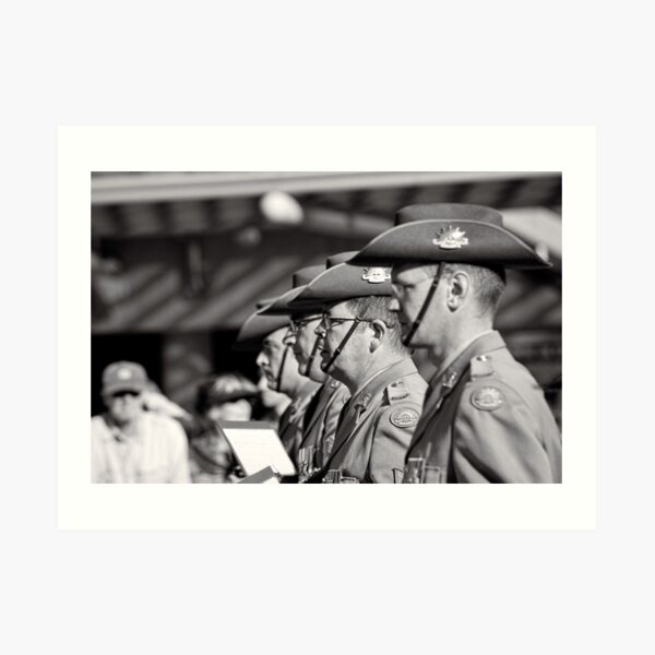 Melbourne ANZAC day parade 2013 - 13 Art Print