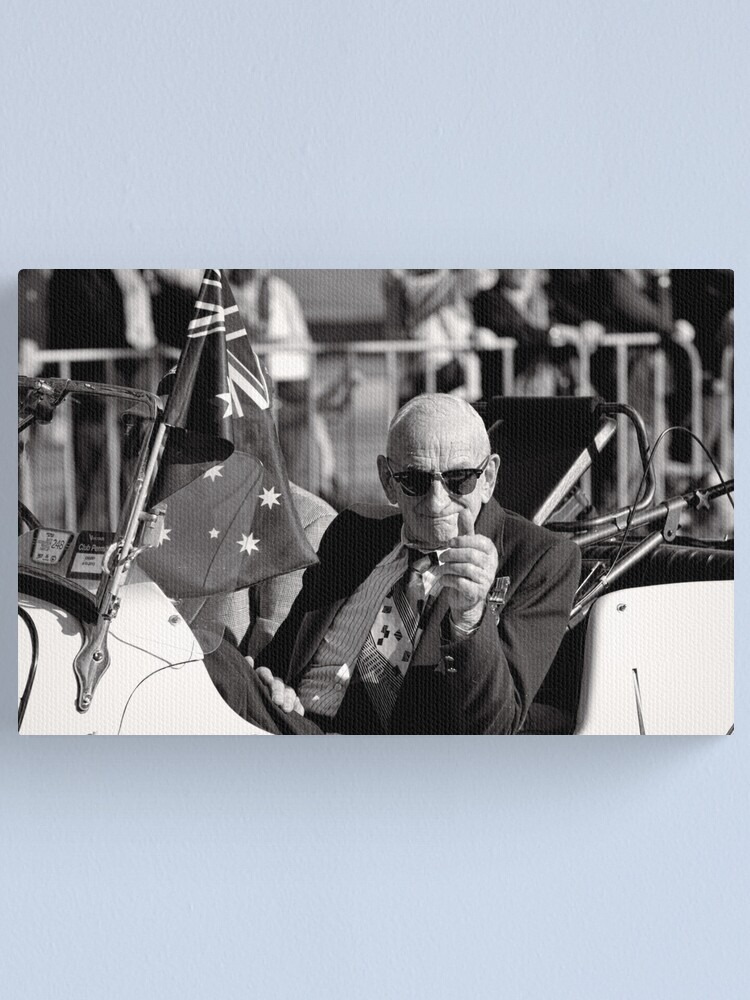 Alternate view of Melbourne ANZAC day parade 2013 - 12 Canvas Print