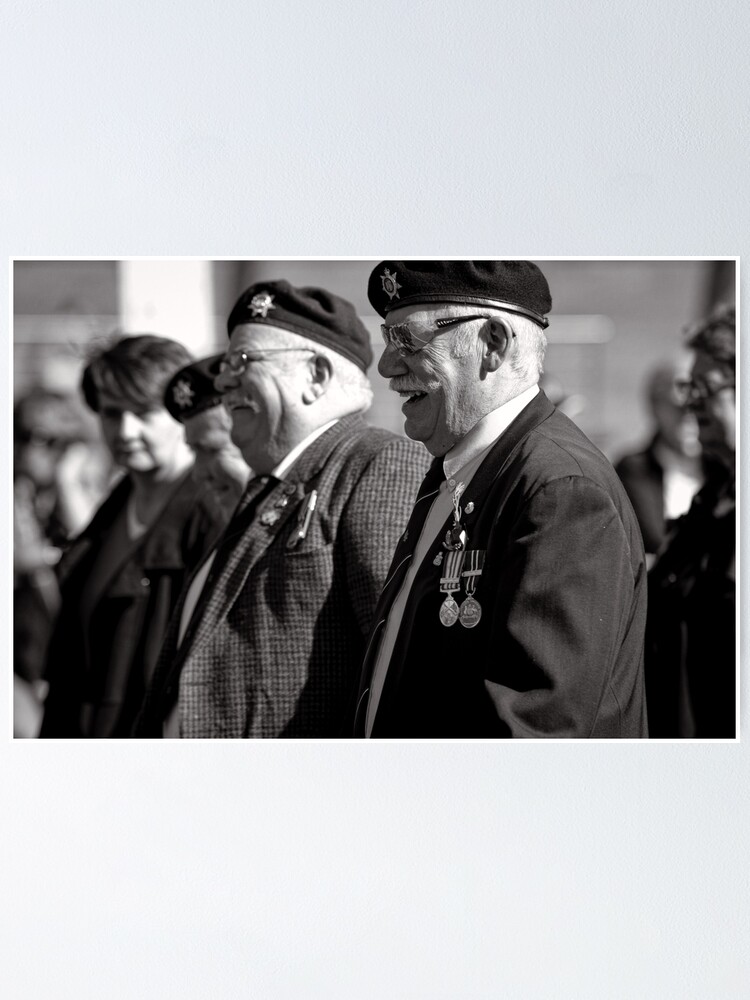 Alternate view of Melbourne ANZAC day parade 2013 - 22 Poster