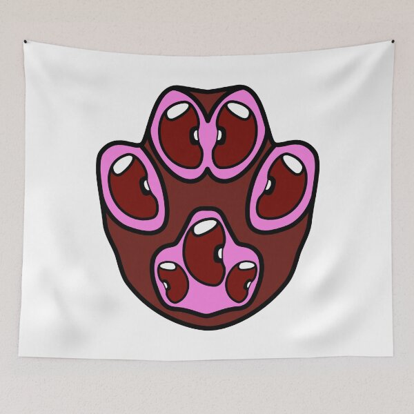 Item preview, Toe Beans - Kidney Bean Red designed and sold by ajoymoon.