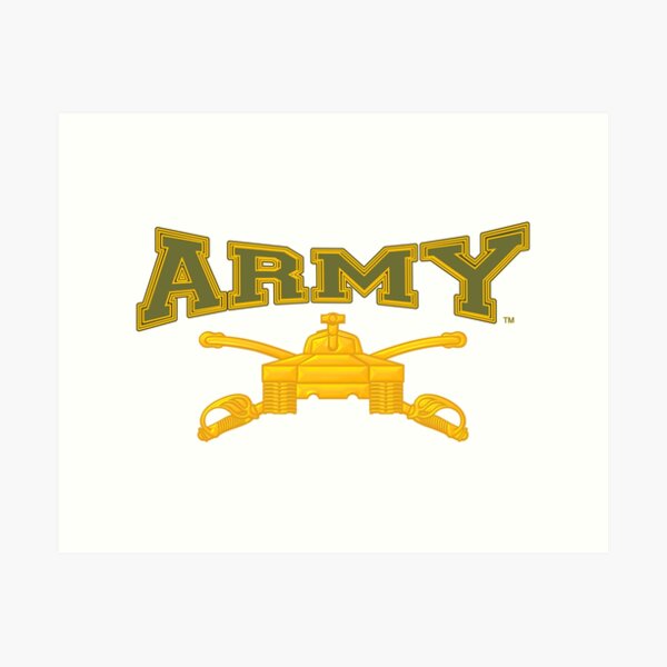 Army - Armor Branch Art Print