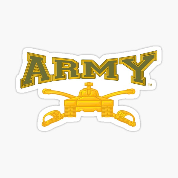 Army - Armor Branch Sticker