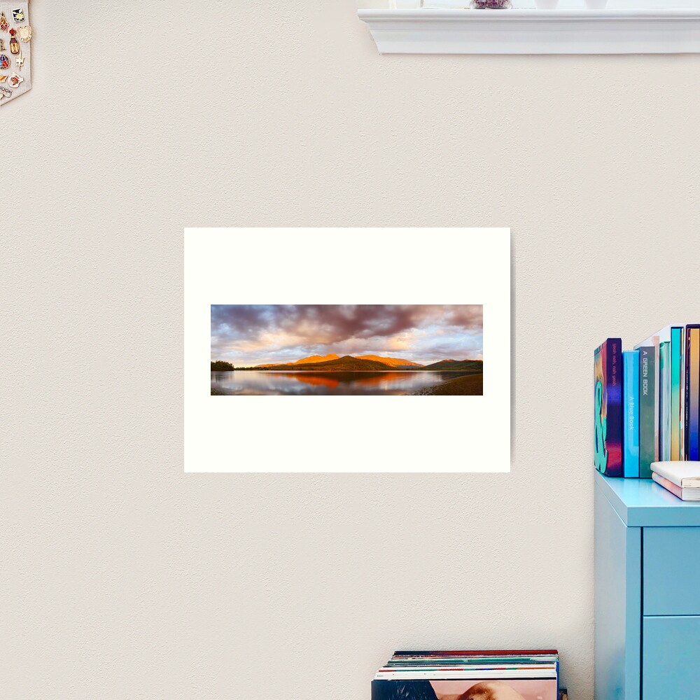 Lake Buffalo Sunset, Victoria, Australia Art Print