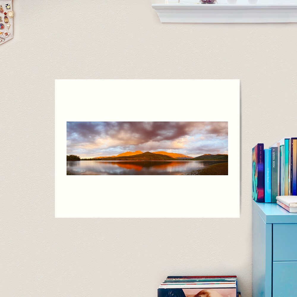 Lake Buffalo Sunset, Victoria, Australia Art Print