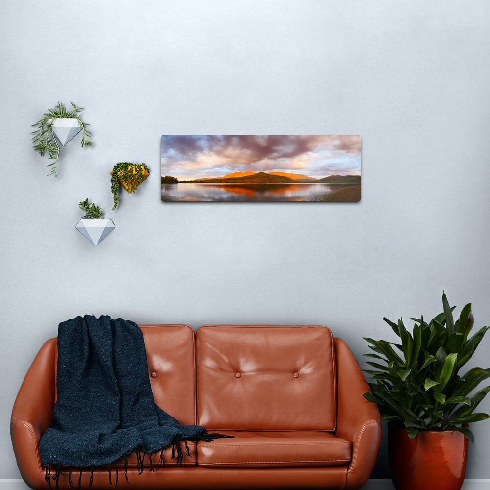 Lake Buffalo Sunset, Victoria, Australia Metal Print