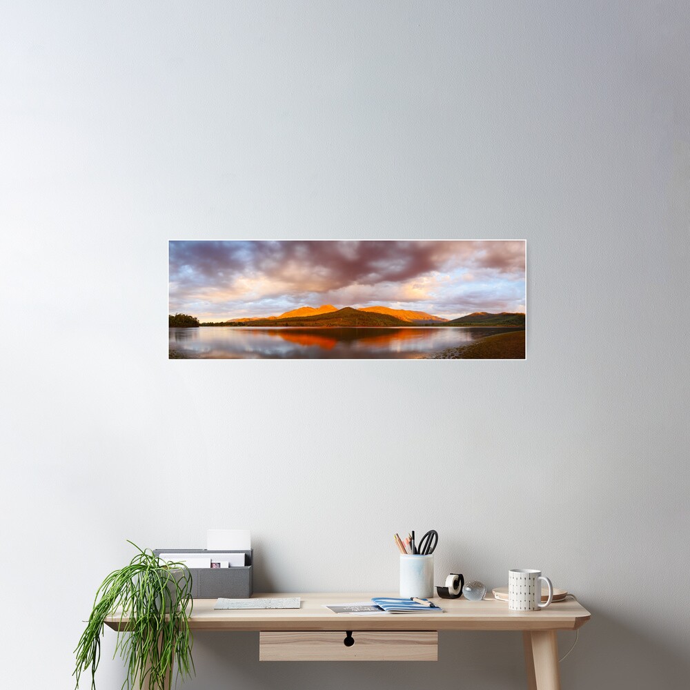 Lake Buffalo Sunset, Victoria, Australia Poster