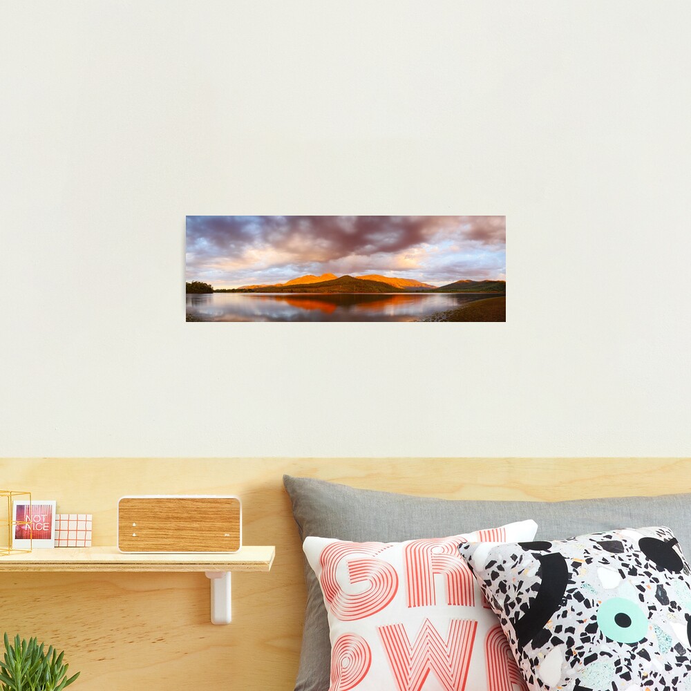 Lake Buffalo Sunset, Victoria, Australia Photographic Print