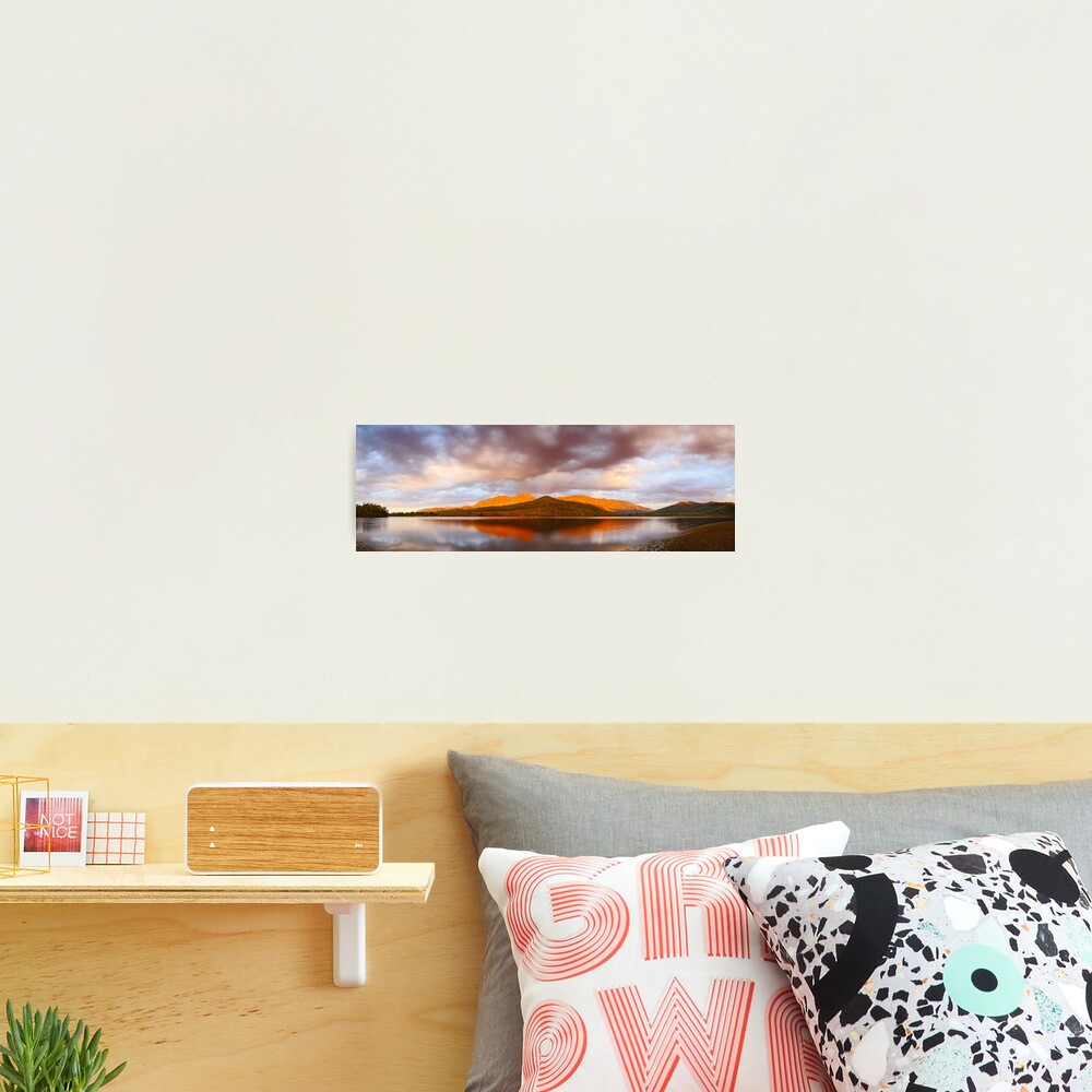 Lake Buffalo Sunset, Victoria, Australia Photographic Print