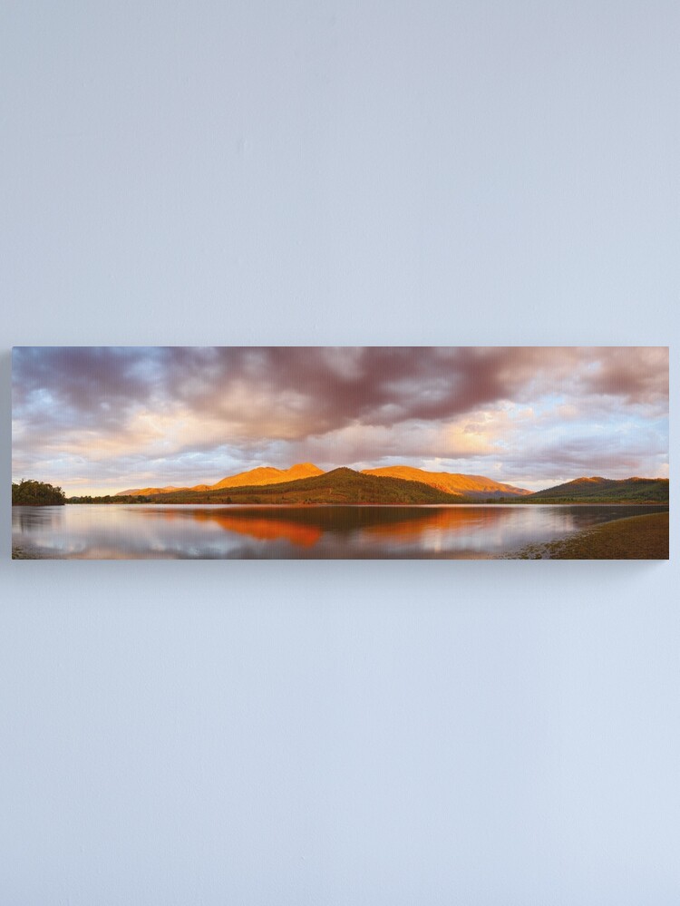 Alternate view of Lake Buffalo Sunset, Victoria, Australia Canvas Print