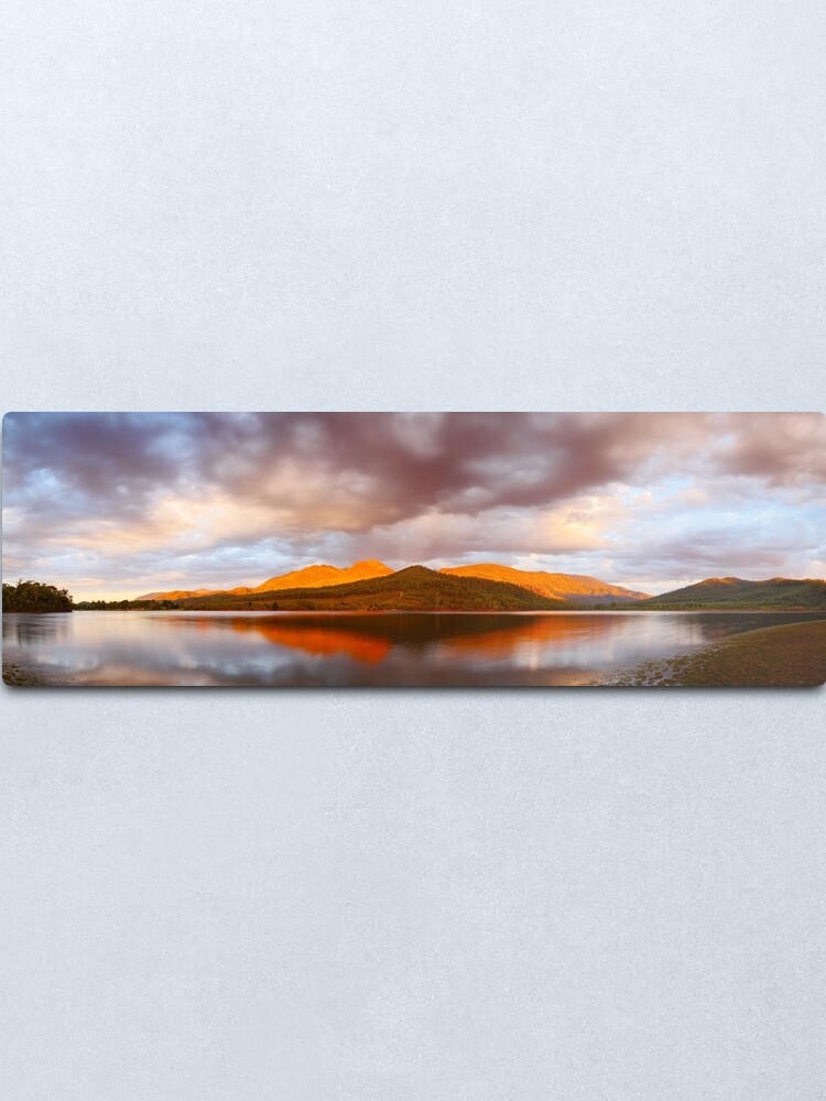 Alternate view of Lake Buffalo Sunset, Victoria, Australia Metal Print