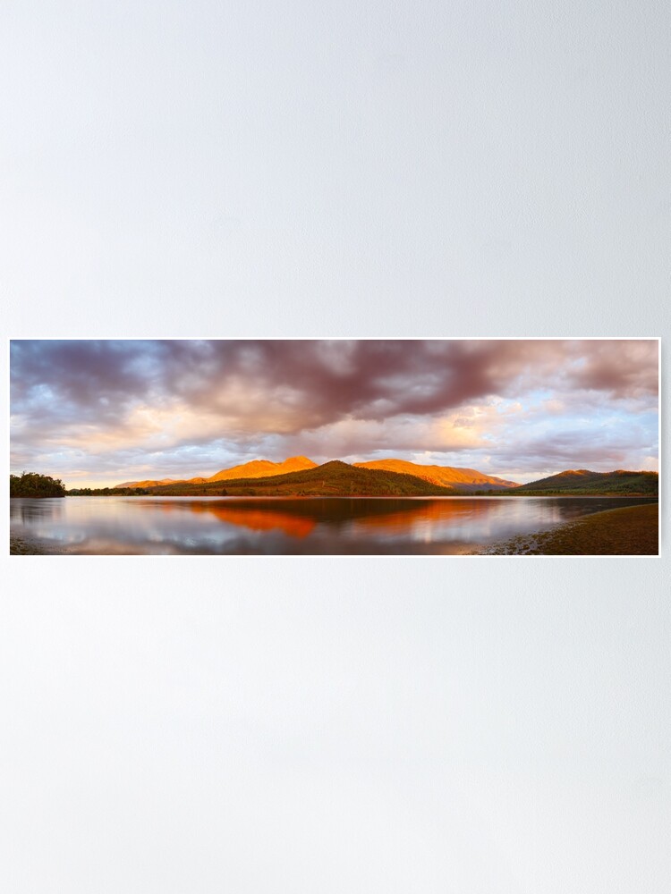 Alternate view of Lake Buffalo Sunset, Victoria, Australia Poster