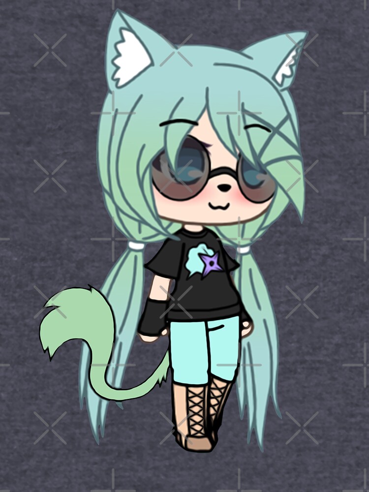 gacha tomboy chloe bad redbubble hoodie drawings anime aesthetic character shirt hairstyles tomboys kawaii coloring colors