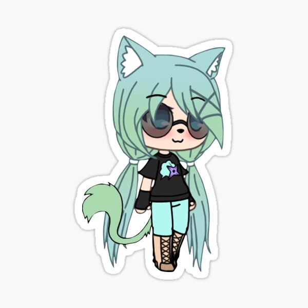 Gacha Life Girl Stickers Redbubble