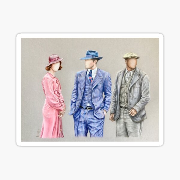 Timeless Costumes : Bonnie & Clyde Sticker