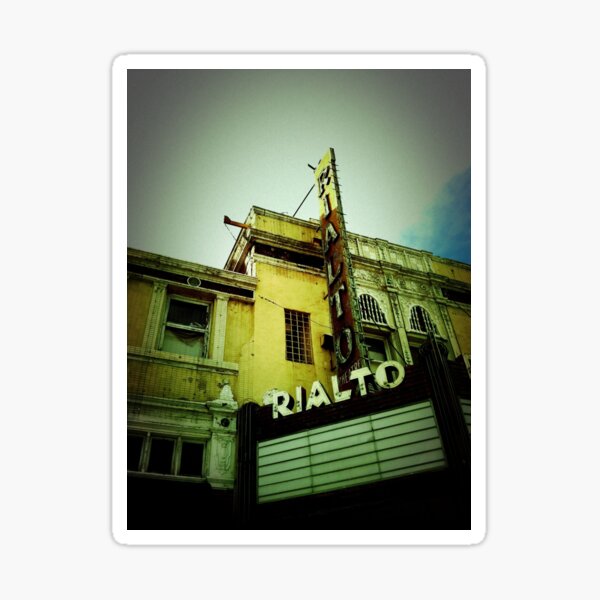 Rialto Theater South Pasadena Sticker
