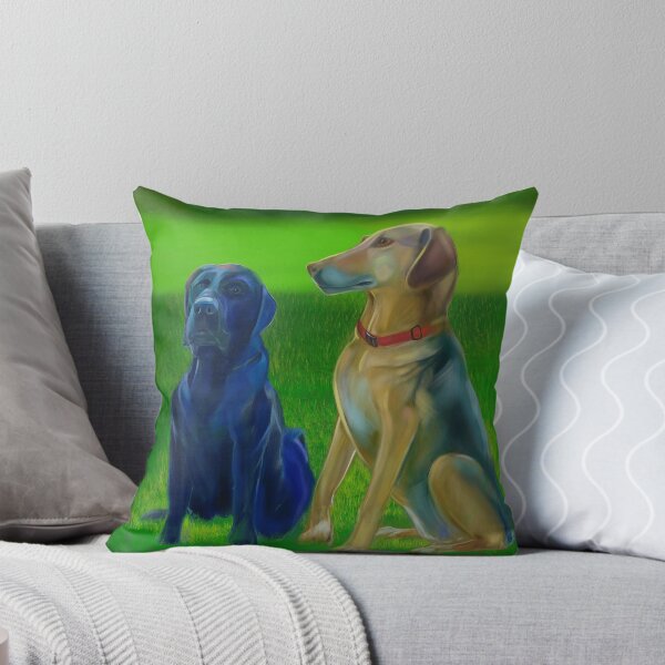 Item preview, Sketch Perros de césped digital designed and sold by barkingpixls.