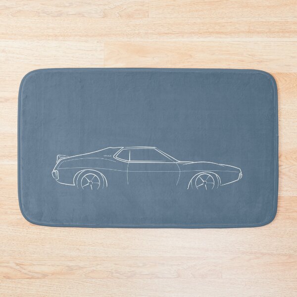 Item preview, 1973 AMC Javelin - profile stencil, white designed and sold by mal-photography.