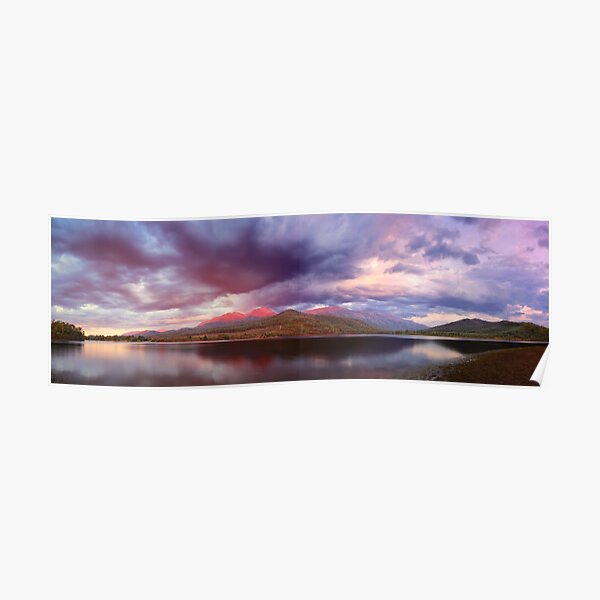 Lake Buffalo Twilight, Victoria, Australia Poster
