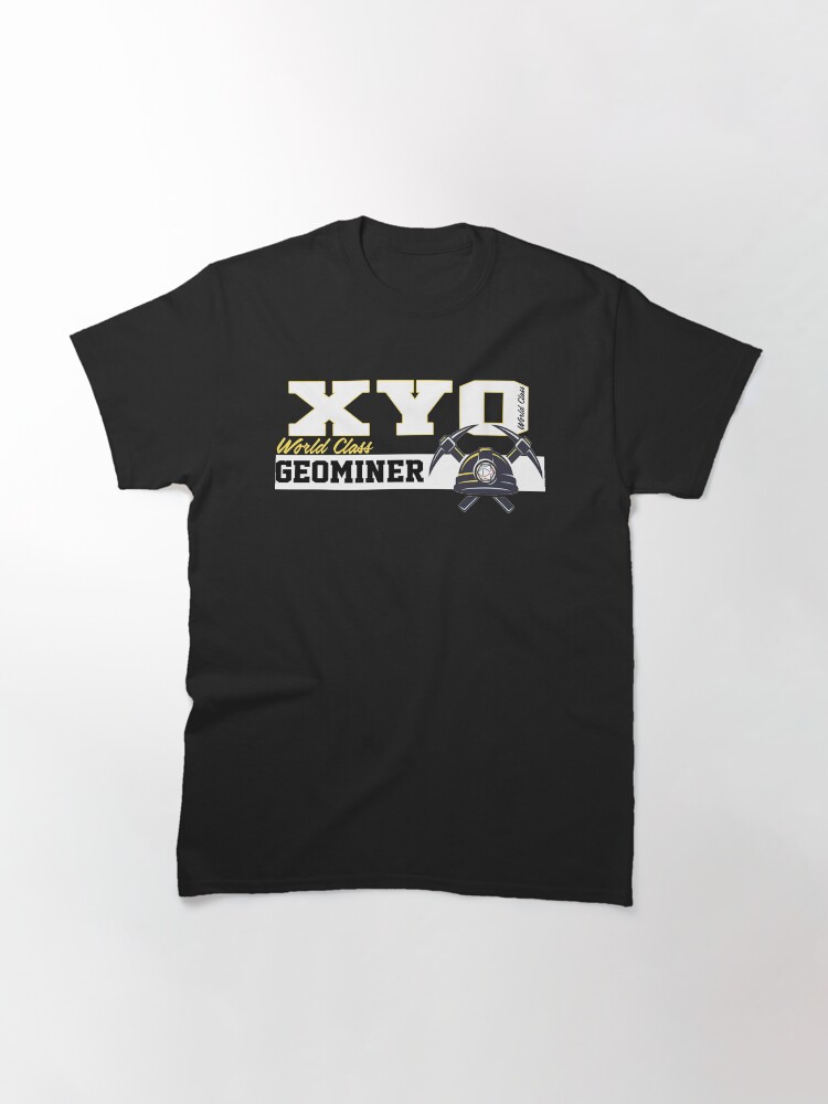 Alternate view of XYO World Class Geominer Design Classic T-Shirt