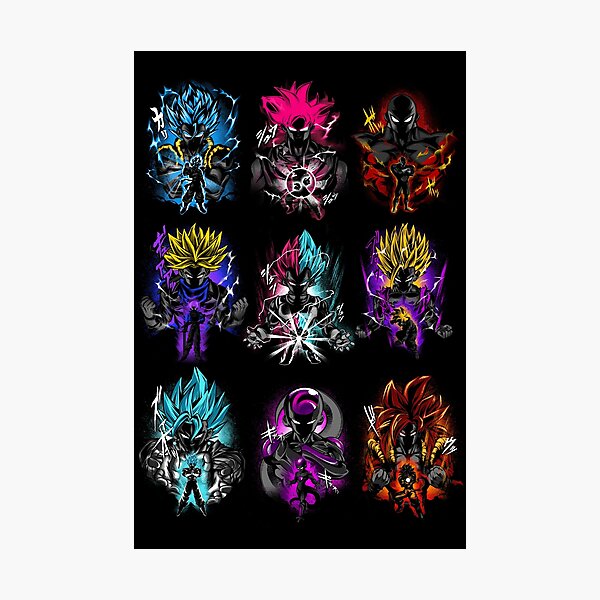 ATTACK of the DBZ Photographic Print