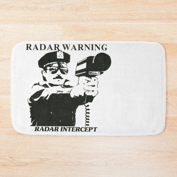 Item preview, Radar Warning. Police 70s Style!  designed and sold by taspaul.