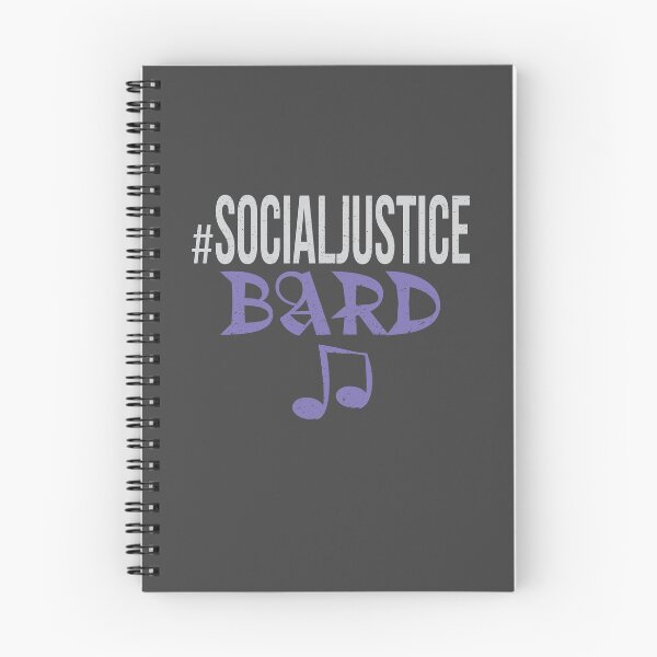 Item preview, #SocialJustice Bard - Hashtag for the Resistance designed and sold by Ryphna.